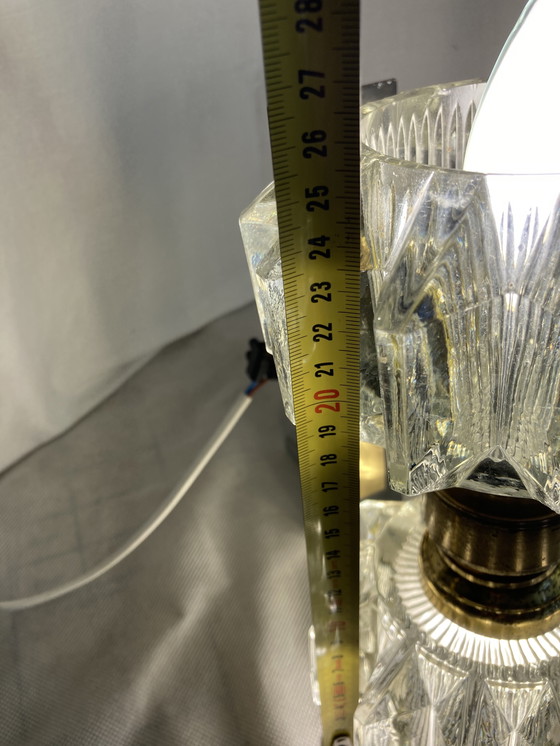 Image 1 of Coppia di applique, anno 30, opera italiana, vetro di Murano e ottone