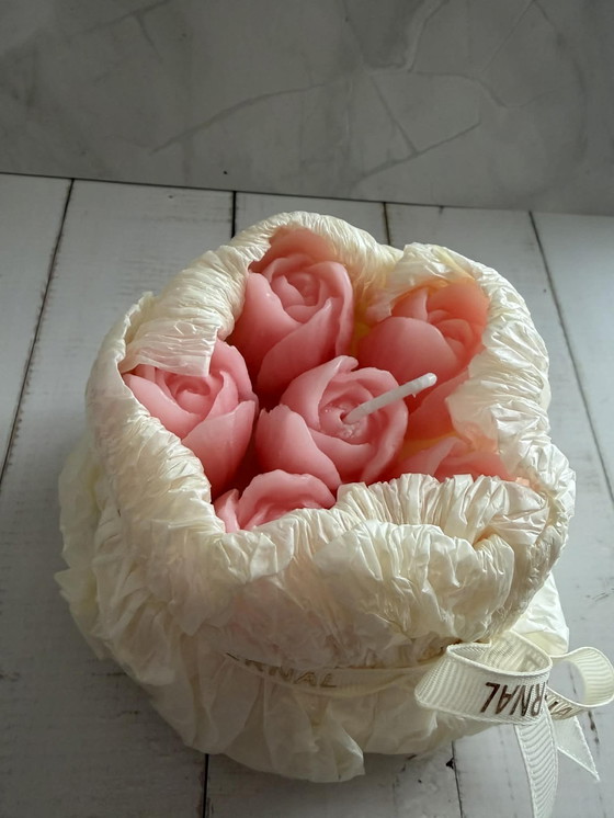 Image 1 of Rose  candle