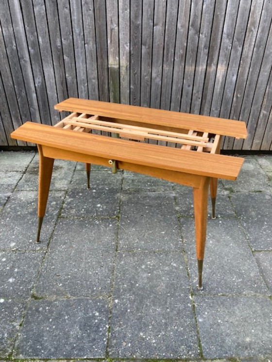 Image 1 of Special double extendable vintage dining table