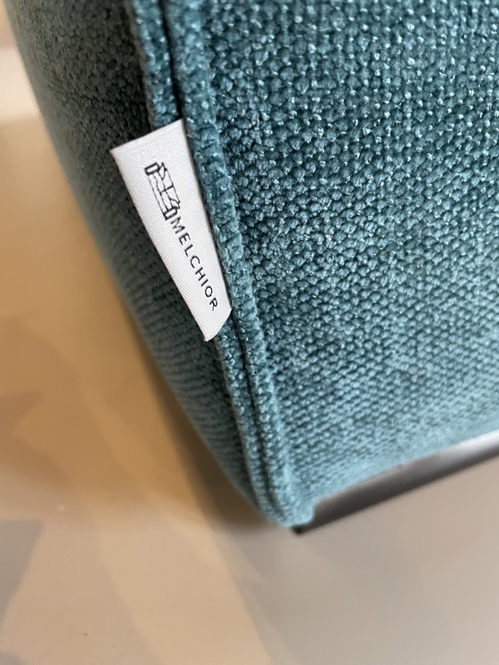 Image 1 of Reposapiés azul verdoso Melchor