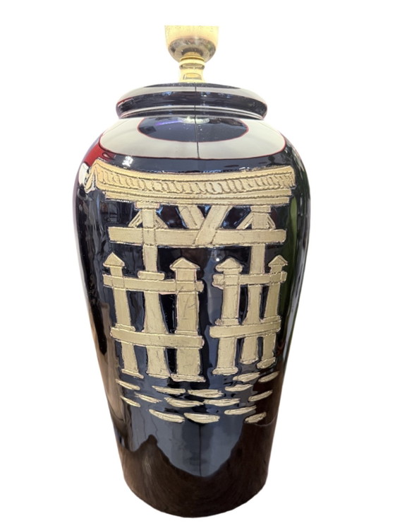 Lampade da tavolo vintage cinesi in stile Chinoiserie - set da 2 – Ceramic (photo 2 of 7)