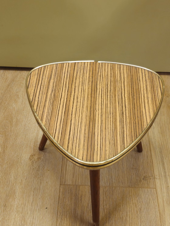 Image 1 of Vintage Plantentafeltje Tafeltje Bijzettafeltje Tafel