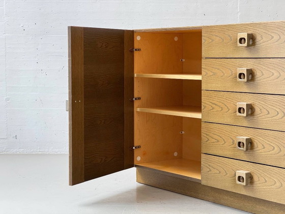 Credenza MSL Santos Riegel – Rovere, Vintage anni '70 – Credenze, Legno (photo 3 of 15)