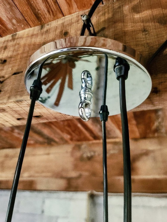 Image 1 of Thorn waterval hanglamp chroom uit 1980