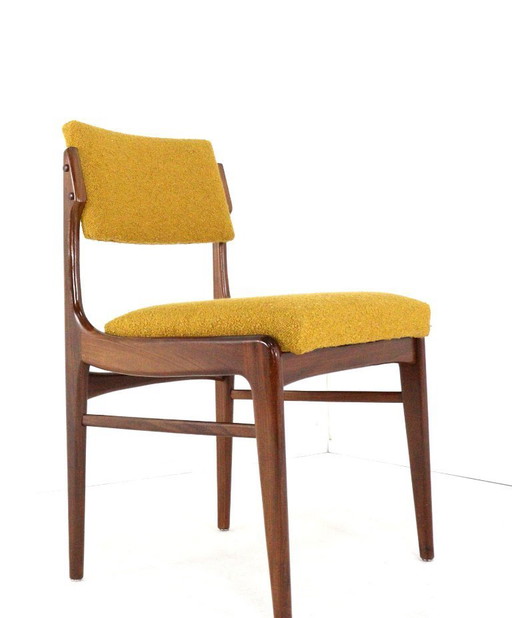 Set of 4 dining chairs 'Haarlem' vintage upholstered