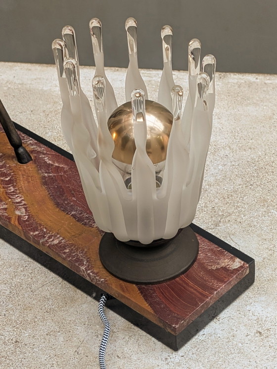 Image 1 of Art Deco table lamp Antelope