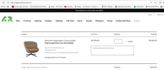 Image 1 of 3x NORMANN COPENHAGEN HYG LOUNGE CHAIR LOW