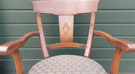 Image 1 of 4 Bannink jugendstil eetkamer armstoelen 