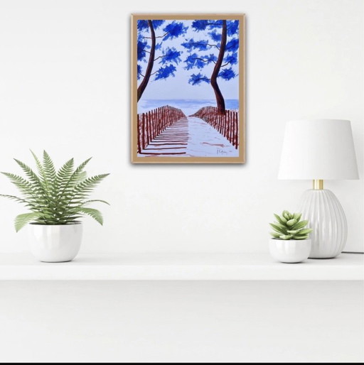 Tinte auf weißem Fabriano-Papier. 40 x 30 cm.