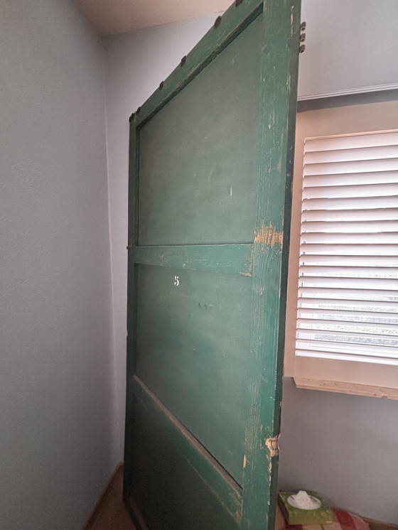 Image 1 of Decoración de panel única y auténtica pintada a mano.