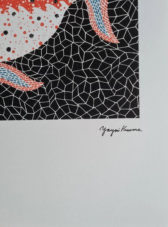 Image 1 of After Yayoi Kusama, Fish, Lithograph, 1990s
