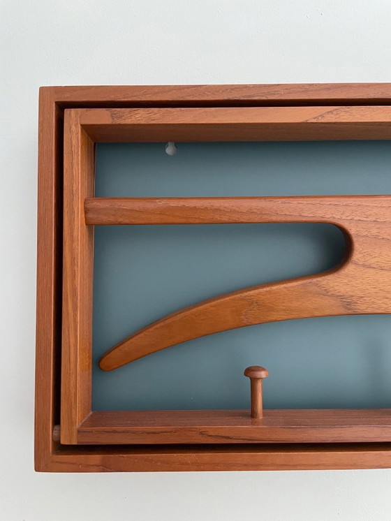 Image 1 of Teak coat rack - Adam Hoff Poul Østergaard Mobelsnedkeri