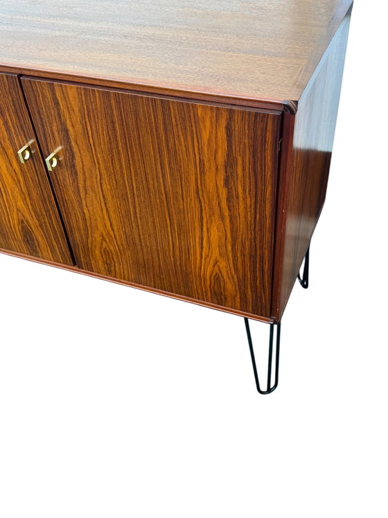 Vintage Fristho Rosewood Siideboard – Sideboard, Metal, 1990 (photo 10 of 12)