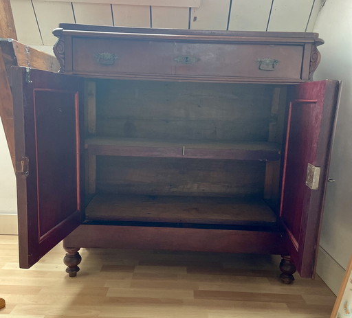 Mahogany english sideboard