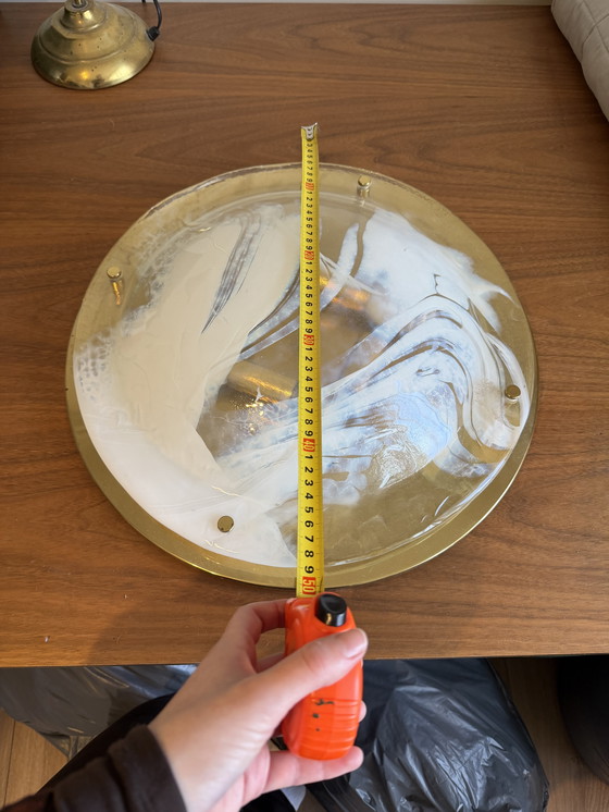 Image 1 of Plafonnier doré