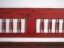 Antique red painted pine bench with turned back – Central Europe, circa 1900 – Benches, Rustic (photo 39 of 40)
