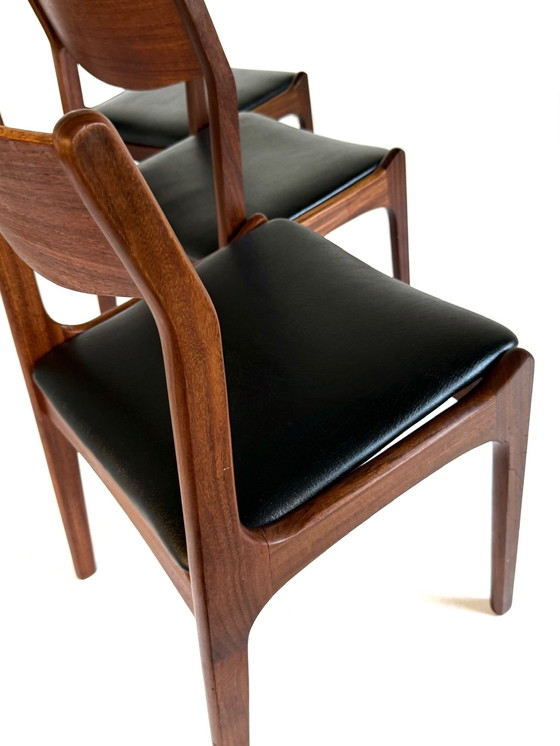 Image 1 of Set di 6 sedie danesi vintage anni '60