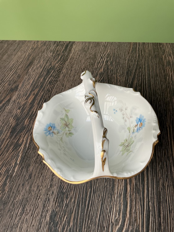 Image 1 of Cesta de porcelana