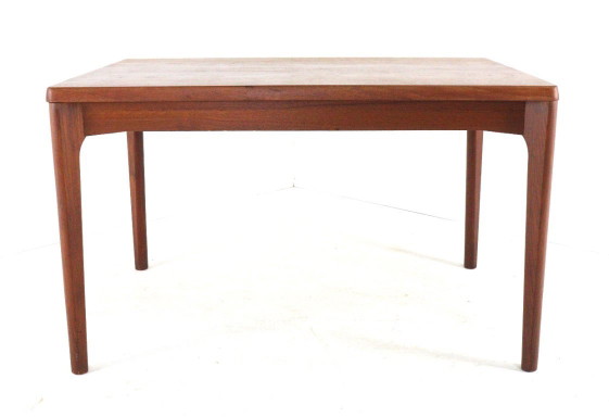 Image 1 of Henning Kjaernulf for Vejle extendable dining table table Danish vintage