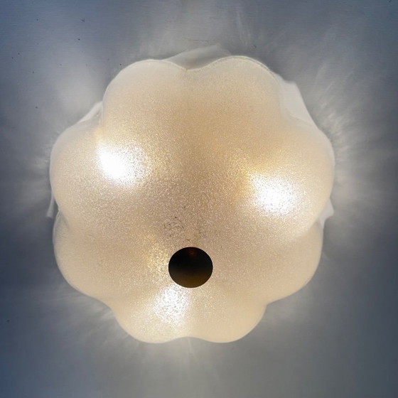 Image 1 of Lampada da soffitto italiana in vetro La Murrina, anni '70