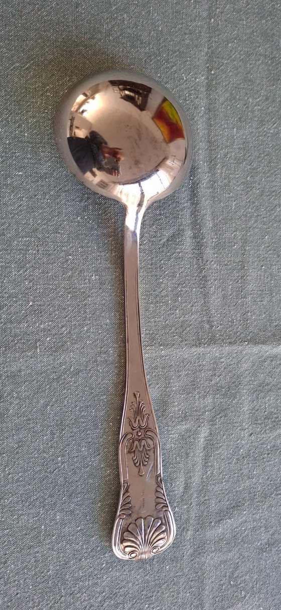 Image 1 of Luxe verzilverd bestek, Kings Pattern, Fleuron, Christofle