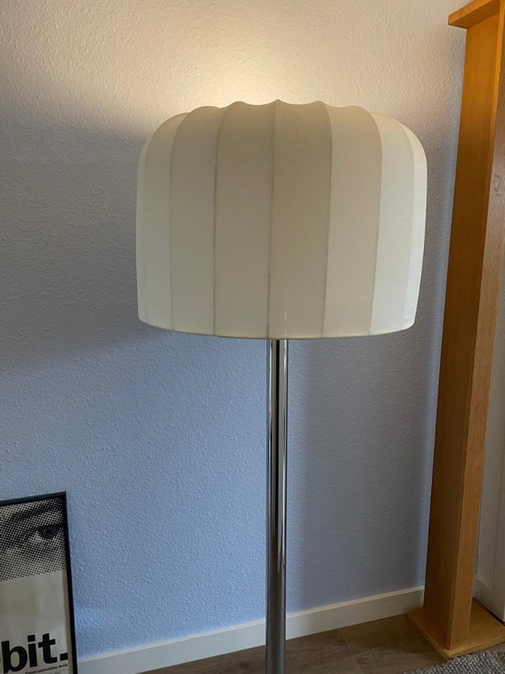 Image 1 of Lampadaire Original Staff Leuchten Space Age – Modèle 001400 – Milieu du siècle 1960 (Chrome impeccable)