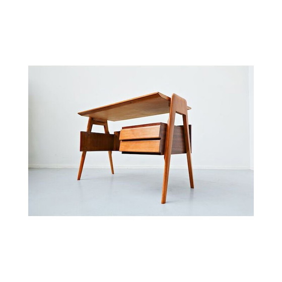 Image 1 of Vintage Desk by Vittorio Dassi Italian 1950s