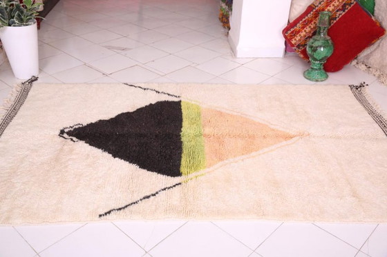 Image 1 of Tapis marocain en laine naturelle 300cmx150cm