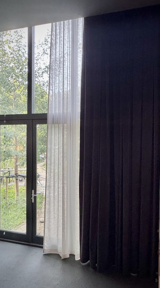 Curtains velvet / velvet