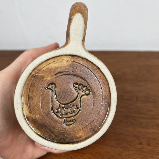 Image 1 of Set van 4 koffie-/theekoppen "La Colombe", 1950/60