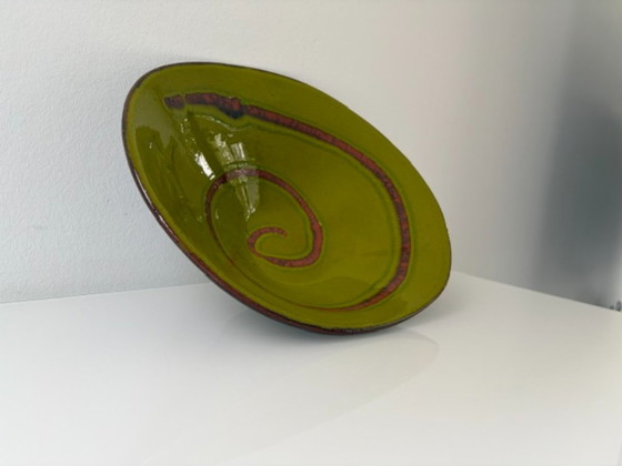 Ciotola vintage in ceramica verde con decoro a spirale – Ciotole (photo 10 of 15)