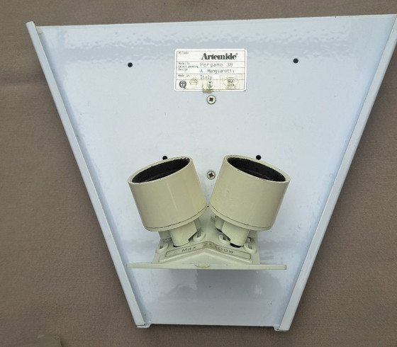 Image 1 of Set of (7) wall lights designed by Angelo Mangiarotti for Artemide, 1980