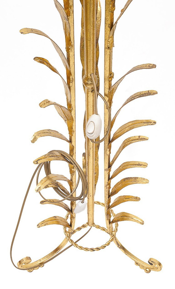 Set of 2 Art Deco Floor lights – Gold, Iron (photo 5 of 8)