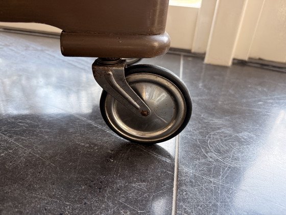 Image 1 of Carrito de servicio / carrito de bar 'cellarette' Art Déco