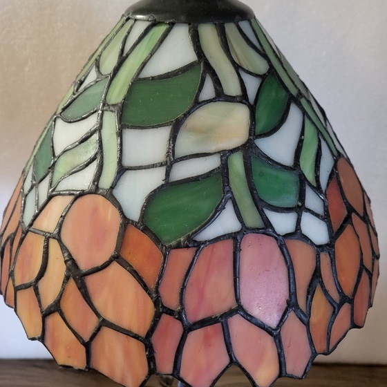 Stained Glass Art Deco Style Tyffany Table Lamp – Tiffany (photo 8 of 13)