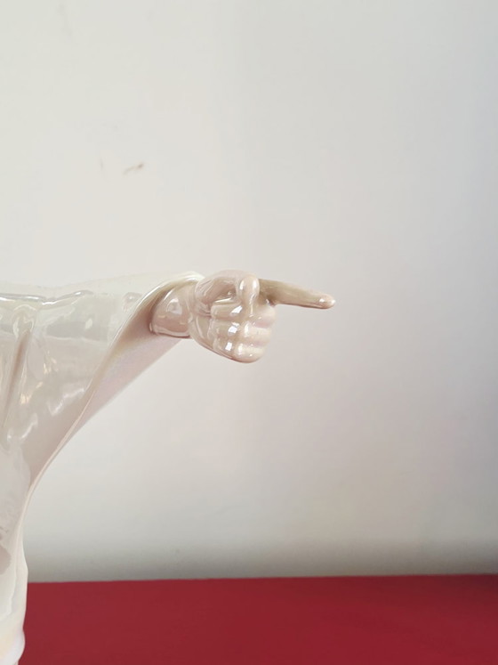Gran Escultura Nadal España - Serie "Arte y Teatro" (Ópera / Máscara Dorada) – Objetos decorativos, Porcelain (photo 8 of 12)