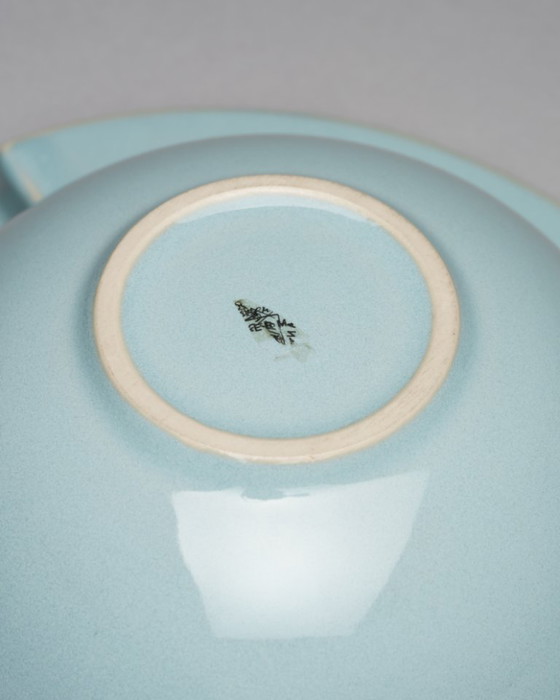 Image 1 of Bol y caja con tapa de porcelana de diseño Rosenthal, Jan van der Vaart, posmodernismo