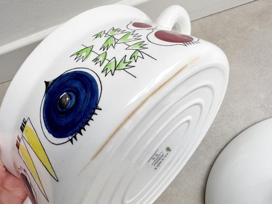 1x Grande piatto ovale vintage con coperchio Rorstrand - Picnic - Marianne Westman – Rörstrand (photo 7 of 8)