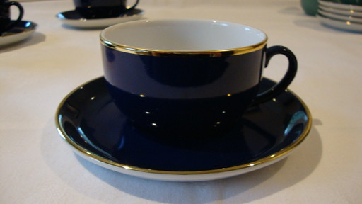 2x Mitterteich cappuccino cups and saucers
