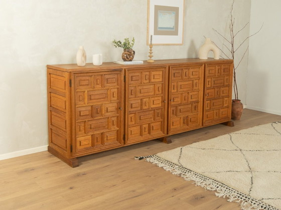Image 1 of Brutalistisch dressoir, jaren 60, vintage