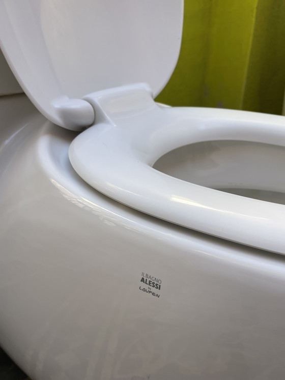 Image 1 of Alessi Il Bagno washbasin and toilet, design Stefano Giovannoni