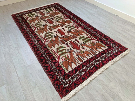 Image 1 of Tappeto persiano Belouch fatto a mano