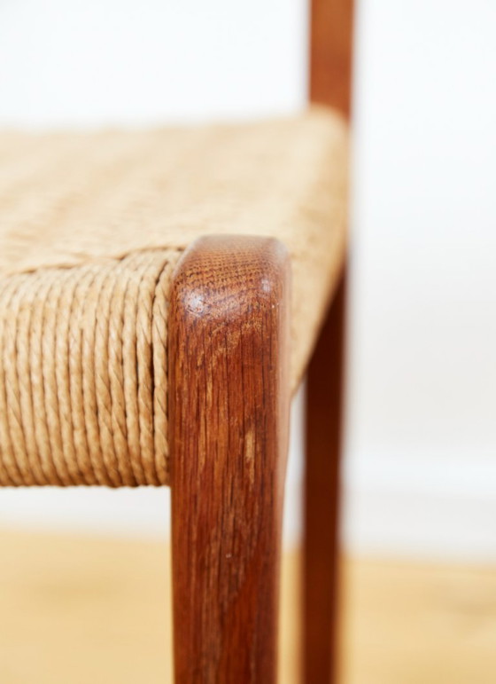 Image 1 of Niels O. Møller eetkamerstoelen nr. 71 voor J. L. Møller, set van 3