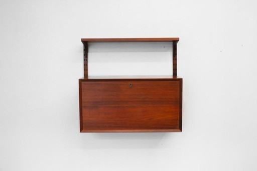 1/1 Poul Cadovius Royal System Secretario Bar Teak años 60