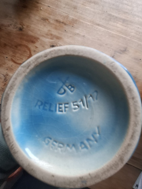 Image 1 of Striking vase in shape and colours