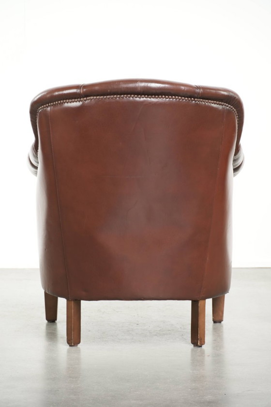 Image 1 of Comfortable sheepskin armchair with beautiful colors and nice details