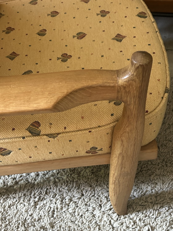 Image 1 of Guillerme et Chambron, Fauteuil en chêne José, Edition Votre Maison 1960