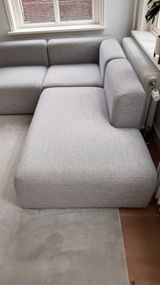 Image 1 of HAY Mags modular designer sofa - XL arrangement - light gray - 460 x 230 cm