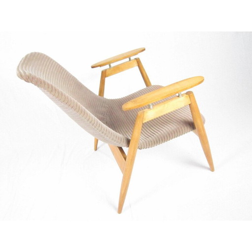 Fauteuil vintage par Miroslav Navrátil, Tchécoslovaquie - années 1950