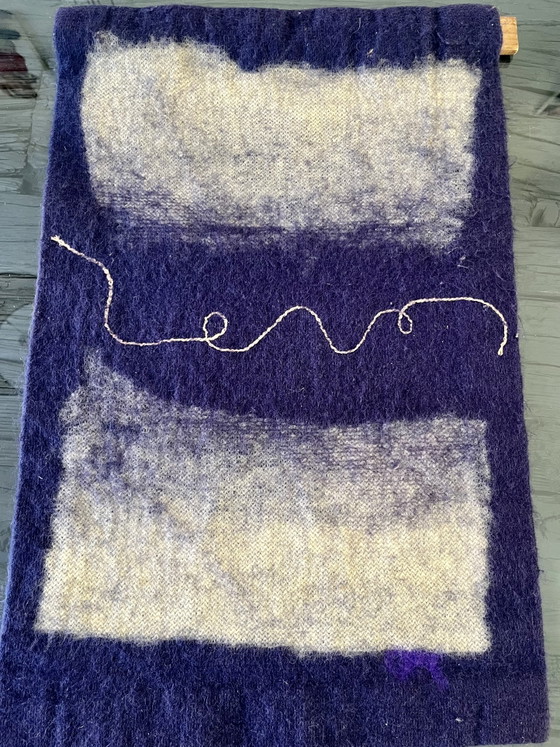 Olga Karlíková – Art Protis Original 1969 – Kompozice – karlikova, Wall decoration, Textile (photo 4 of 11)